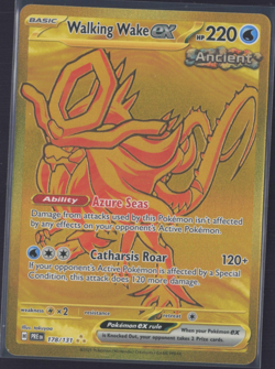 Pokemon TCG | Prismatic Evolutions | Walking Wake EX 178/131 | NM | Full Art - Image 1