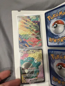 Pokemon TCG Ultra Pro Binder Collection Lot Including Holo Rares - Image 1