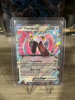 Flamigo EX 160/191 Double Rare Scarlet & Violet: Surging Sparks Pokemon TCG - Image 1