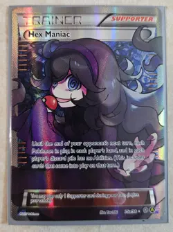 Pokemon TCG Hex Maniac Trainer-Supporter Full Art Holo 075A/098 Promo - Image 1