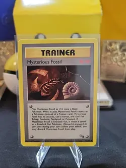 Pokemon TCG Trainer Mysterious Fossil 62/62 - Image 1