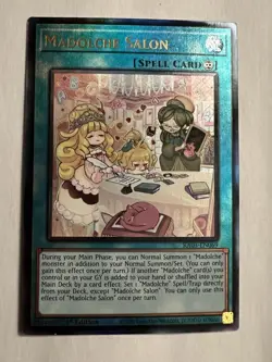Madolche Salon 1st Edition Prismatic Ultimate Rare RA03-EN069 Yu-Gi-Oh! NM - Image 1