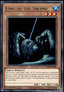 Yu-Gi-Oh! TCG | King Of The Swamp | Yugioh JUSH-EN046 - Image 1