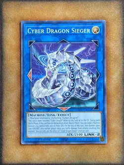 Yugioh Cyber Dragon Sieger LDS2-EN034 Common 1st Ed LP - Image 1