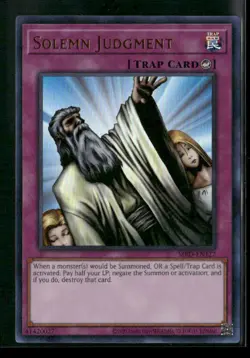 Yu-Gi-Oh! Solemn Judgment MRD-EN127 Unlimited Ultra Rare - Image 1