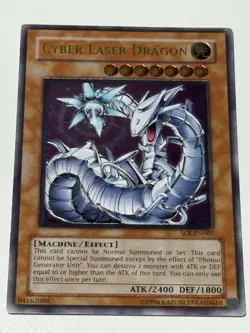 Yu-Gi-Oh! Cyber Laser Dragon SOI-EN007 Ultimate Rare Unlimited! (HARD TO FIND!) - Image 2