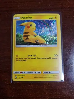 2017 Pokemon Card Pikachu Holo 28/73 General Mills US Exclusive.... Very Rare - Image 1