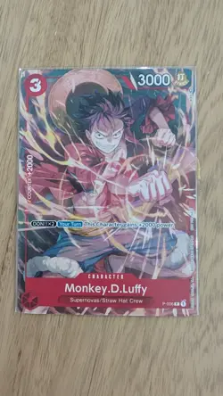 Monkey.D.Luffy - P-006 (Retail Promo) P-006 One Piece Promotion Cards Regular - Image 1