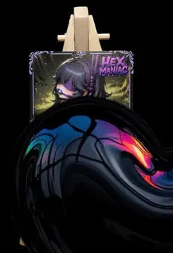 Hex Maniac waifu card - Image 1