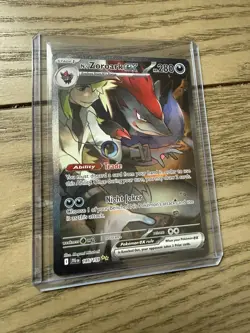Pokemon TCG N's Zoroark EX Holo Card 185/159 Sv09: Journey Together - Image 1