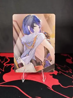 Yelan Genshin Impact Goddess Story Anime Waifu Girl Rare Feet Card - Image 2