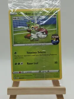 Pokemon Card Grookey On The Ball 003/005 Futsal Promo Non Holo Rare SEALED - Image 1