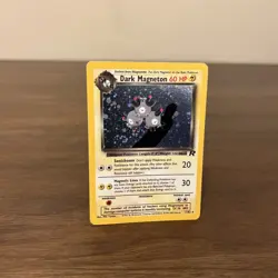 Pokemon Dark Magneton Holo Card 11/82 Vintage, Near Mint Condition - Image 2