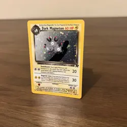 Pokemon Dark Magneton Holo Card 11/82 Vintage, Near Mint Condition - Image 3