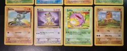 Lot of 12 Vintage WOTC English Pokemon TCG Cards - C/UC MP/HP/DMG - Image 4