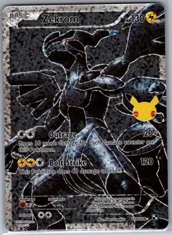 Zekrom 114/114 Celebrations: Classic Collection - Pokemon Card - NM - Image 1