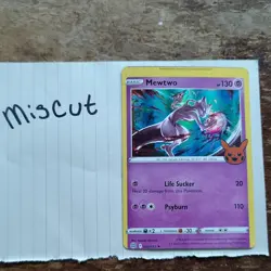 Pokemon Mewtwo 056/172 Holo Promo Trick or Trade Booster Psychic Card - Image 1
