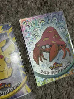 Vintage Pokemon Card Collection Lot Of 13 Topps Cards Charizard Blastoise - Image 5