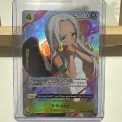 S-Snake (Alt Art) OP13-114 R Carrying on His Will - ONE PIECE Card Game ENGLISH - Image 1