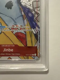 ONE PIECE Premium Card Collection 25th Anniversary JINBE ST01-005 PSA 10 - Image 5