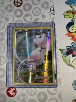Pokemon TCG Mew XY110 Full Art Holo Black Star Promo Card 2016 - Image 1