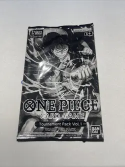 ONE PIECE Card Game English - Tournament Pack Vol.1 - 1 Card Per Pack *Sealed* - Image 1