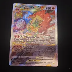 Pokemon Charizard VSTAR SWSH262 Full Art Holo Promo Sword & Shield Card - Image 2