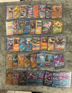 Lot Of 40 Random English EX, IR, V, etc. Pokemon Cards From Various Sets #5 - Image 1