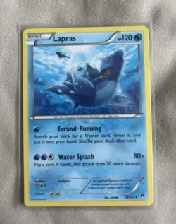 Lapras 28/122 Breakpoint Regular Pokemon TCG Card Common LP - Image 1