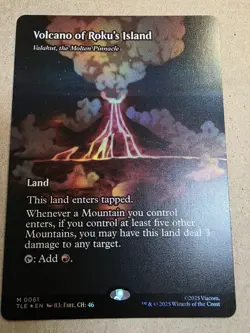 Volcano of Roku's Island - #61 Foil - Avatar - Mtg - Image 1