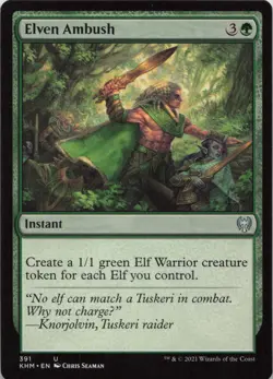 Elven Ambush U Kaldheim 391 - LP MTG - Image 1