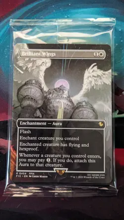 SEALED Brilliant Wings Borderless Non-Foil (FIC 0454) MTG Final Fantasy - Image 1