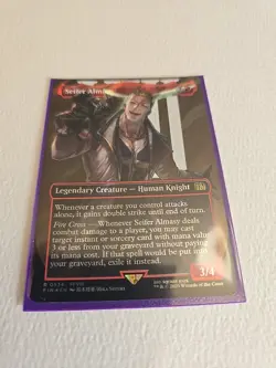 Seifer Almasy (Borderless) Final Fantasy Foil - Image 1