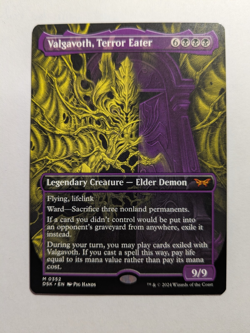 Valgavoth, Terror Eater (Showcase) Duskmourn: House of Horror Regular 352 MtG - Image 1