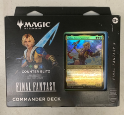 Magic: The Gathering Final Fantasy VI Commander Deck Tidus Counter Blitz Sealed - Image 1