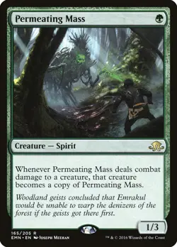 Permeating Mass [Eldritch Moon] Moderately Played - Image 1
