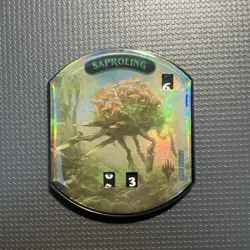 MTG - Saproling - Ultra Pro - Relic Token - 2018 - Foil - Image 1