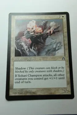 MTG Soltari Champion x1- -Stronghold-Lightly Played - Image 1