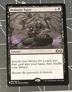 MTG Demonic Tutor Ultimate Masters Regular Unplayed - Image 1