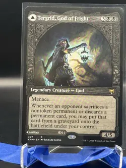 MTG Tergrid, God of Fright / Tergrid's Lantern (Showcase) Kaldheim #307 - Image 1