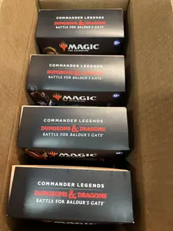 Commander Legends Battle For Baldur's Gate MTG Dungeons & Dragons 4 Deck Bundle - Image 4