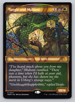 Yargle and Multani Showcase - March of Machine - MTG - Image 1