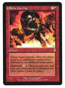 Magic The Gathering MTG - Odyssey ODY 2001 - #220 Seize the Day NM x1 - Image 1