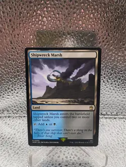 Shipwreck Marsh 0305 Non Foil Rare Doctor Who Commander MTG Near Mint - Image 2