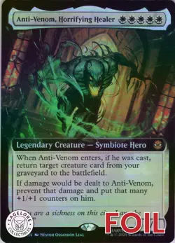 MTG Anti-Venom, Horrifying Healer (Extended) (244) | NM Foil | Spider-Man {SPM} - Image 1