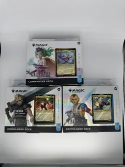 Magic The Gathering Final Fantasy Collector's Edition Commander Decks -Set of 3 - Image 1