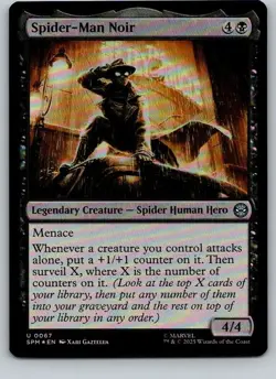 Spider-Man Noir Marvel's Spider-Man Foil - Image 1