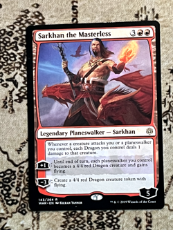 Sarkhan the Masterless - War of the Spark - 143 - #Moderately Played - Image 1
