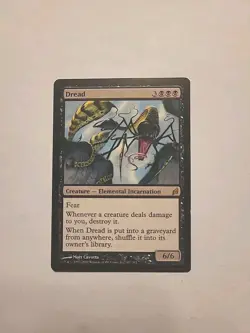 Dread [Lorwyn] Magic the Gathering LP MTG - Image 1