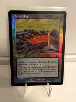 Peat Bog FOIL - Mercadian Masques - MTG Magic the Gathering - Near Mint - Image 1
